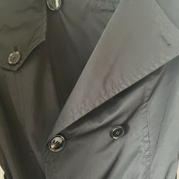 Black Mexx Trench coat, xs - Picture 4 of 6